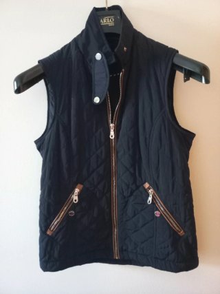 Chaleco Massimo Dutti azul
