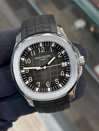 Patek Philippe Aquanaut Negro/Plata