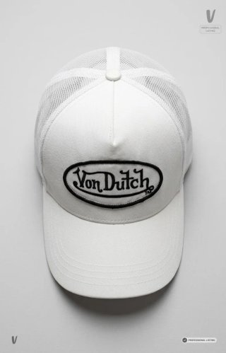Gorra Von Dutch Blanca Malla