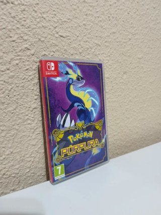 Pokémon Púrpura Nintendo Switch Completo