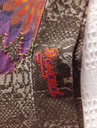 Falda Desigual Multicolor