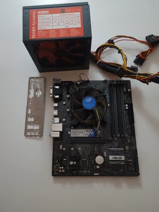 Asus B360M+ I5 8400+ wd blue 500gb+500w