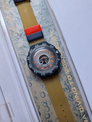 Swatch Scuba 200 Silver trace - SDN107
