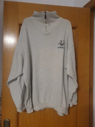 Jersey Yves Saint Laurent Beige con collo alto