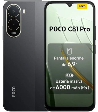 POCO C81 Pro Negro 6000 mAh
