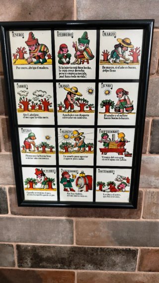 Calendario de Refranes Rurales 1978