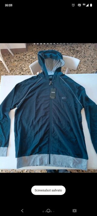 Hugo Boss Felpa con cappuccio taglia M