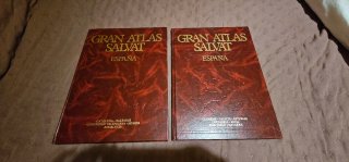 Gran Atlas Salvat España – 2 tomos de tapa dura