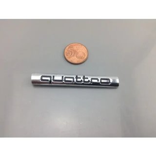 Emblema Audi Quattro logo negro Q5 Q7
