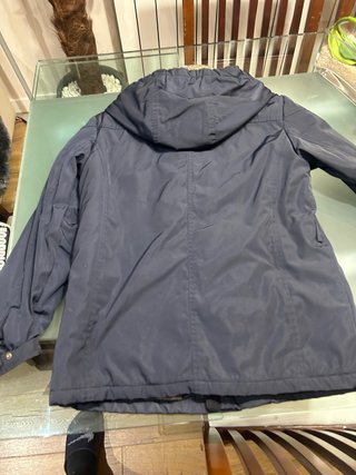 Chaqueta azul con capucha talla 14 niño