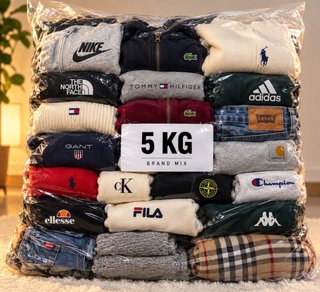 LOTE DE 5 KG DE ROPA DE MARCA | STOCK PARA REVENTA