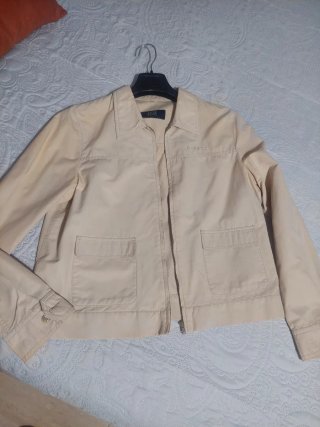 Cazadora Bass20 mujer.Beige Talla 42