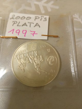 Moneda de Plata 2000 Pesetas 1997