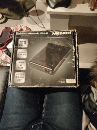 Disco Duro Externo Medion 1000 GB USB 3.0