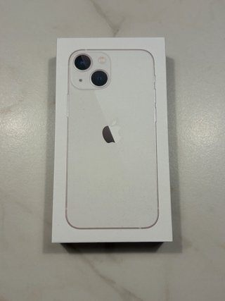 Scatola iPhone 13 mini bianco