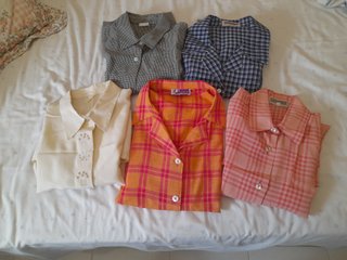 Lote 5 Camisas Manga Larga Talla XL