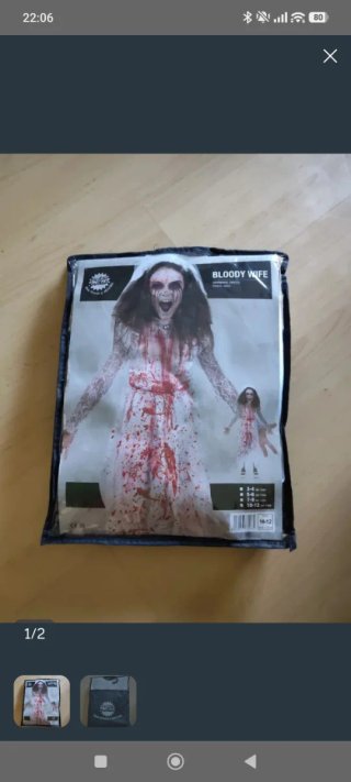Disfraz Halloween Bloody Wife niño