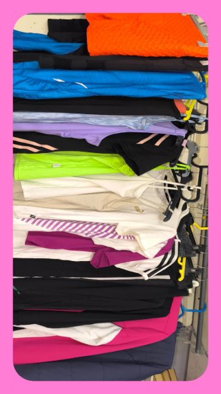 Lote de ropa deportiva para mujer