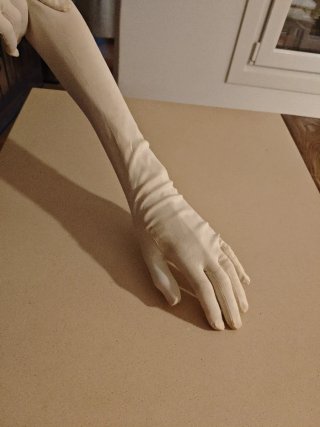 Guantes de boda largos
