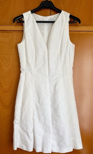 Vestido Corto Blanco Fórmula Joven