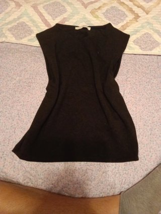 Camiseta negra manga corta
