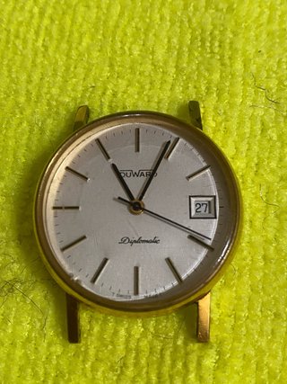 Reloj Duward Diplomatic Oro Blanco