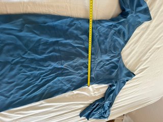 Vestido hecho a medida azul