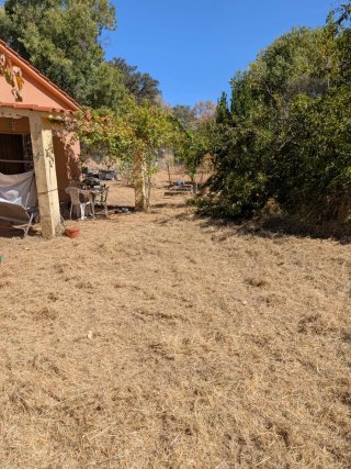 Parcela con casa