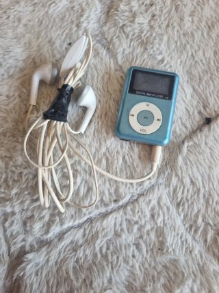 Reproductor MP3 Digital Azul