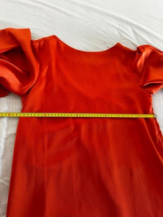Vestido elegante rojo talla M