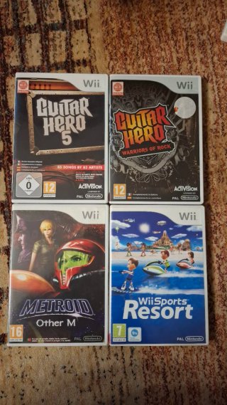 Lote 4 Juegos Nintendo Wii