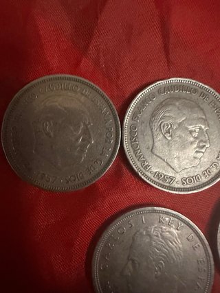 Moneda 50 Pesetas 1957 Franco