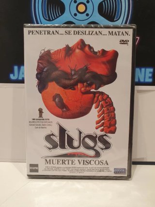 DVD Slugs Muerte Viscosa Terror Español