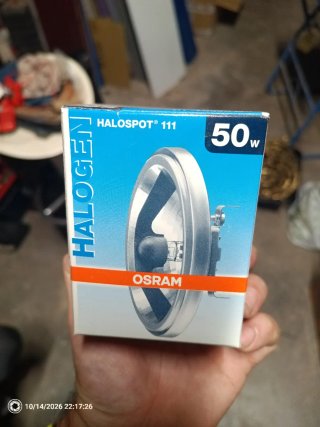 6 Bombillas Osram Halospot 111 50W