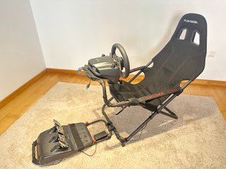 Volante Logitech G29 y Playseat Challenge