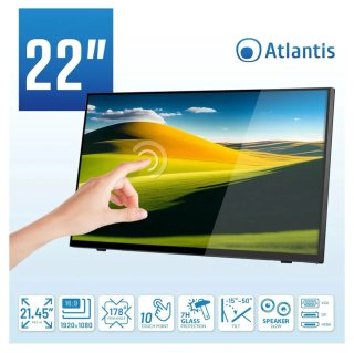 Monitor Touch Atlantis 22 Full HD