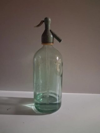 Sifón de Cristal Vintage