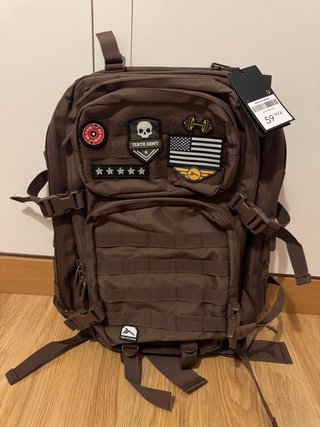 Mochila Táctica Tenth 21L Marrón