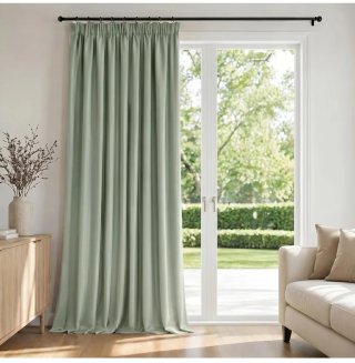 Cortina Verde Salvia 140x175 cm