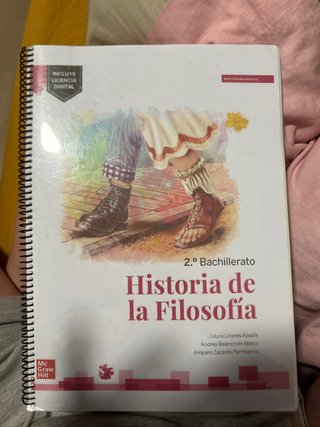 Historia de la filosofía, 2 Bachillerato