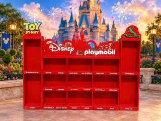 Expositor Disney Playmobil kinder