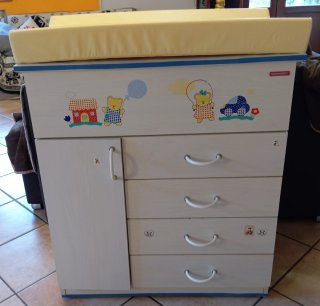 Fasciatoio Foppapedretti con cassetti