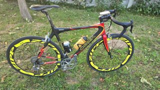 Bicicleta de Carretera Orbea orca con Ruedas Zipp