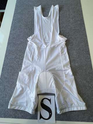 Culote ciclismo NUEVO, blanco,talla S