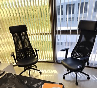 2 Sillas Ergonómicas Ejecutivas Negras