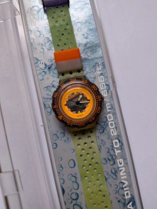 Swatch Scuba 200 hyppocampus SDK103