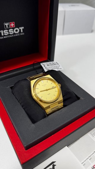 Reloj Tissot PRX Dorado
