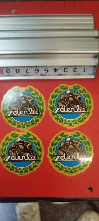 4 Pegatinas Vintage Derbi