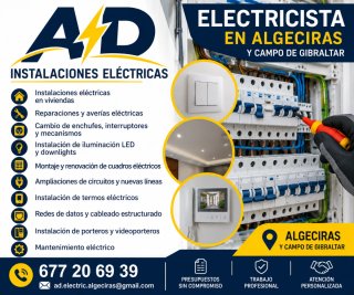 ⚡ Electricista en Algeciras y Campo de Gibraltar