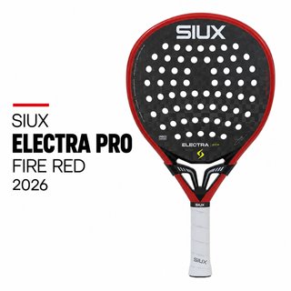 Pala pádel Siux Electra Pro Fire Red 2026